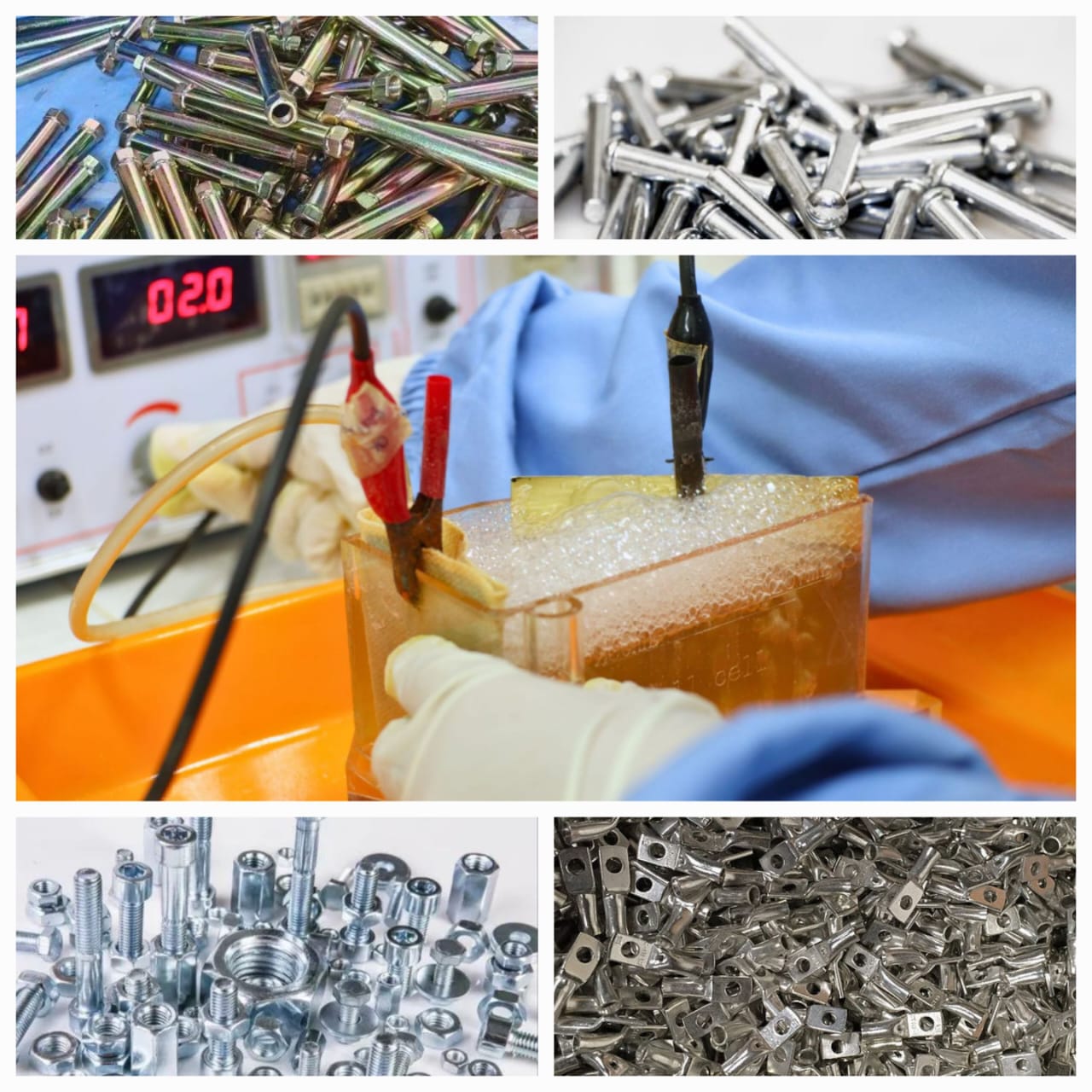 Kolase electro zinc plating